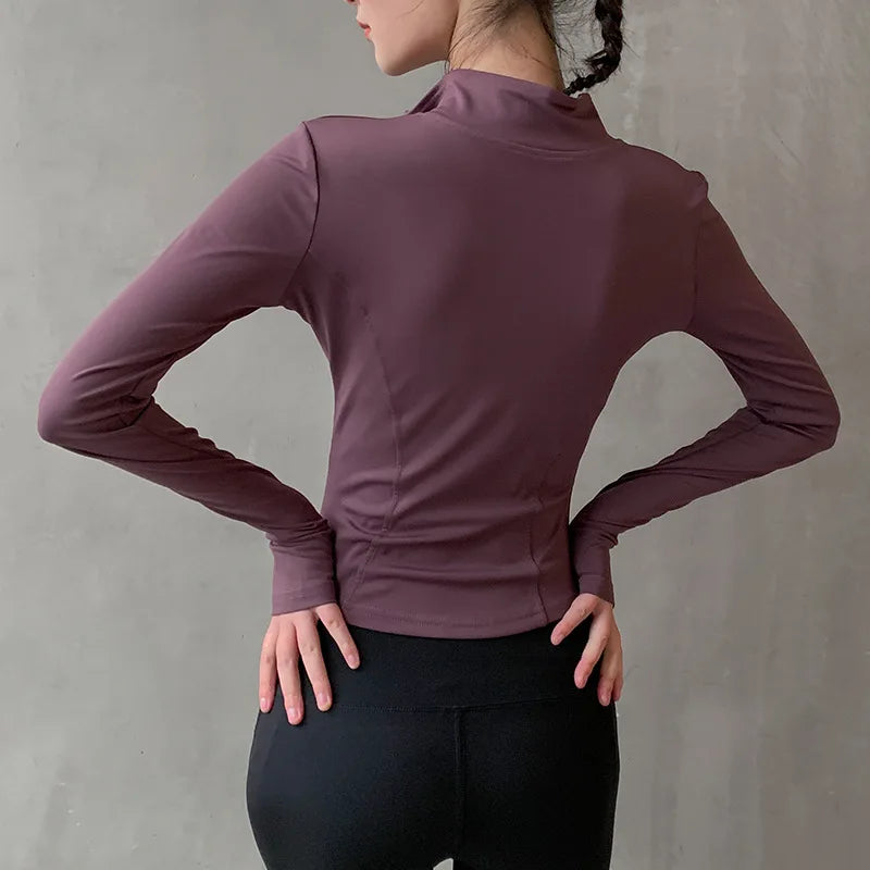 chaqueta de secado rápido para fitness